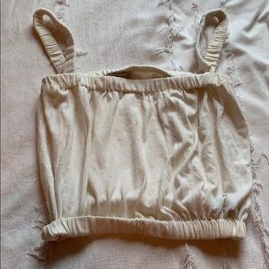 Zara Knit Cream Tank Top- Size M